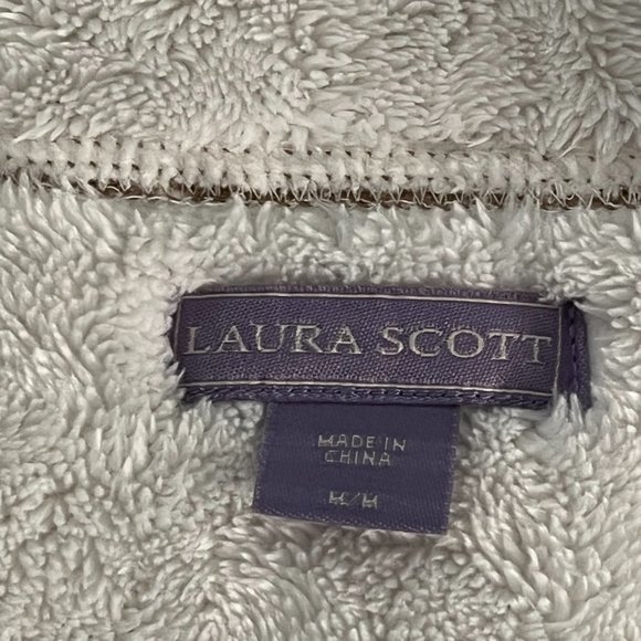 Laura Scott  Women's Size Med Brown Vest   Reversible - Picture 5 of 5